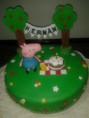 Tarta de Pepa Pig